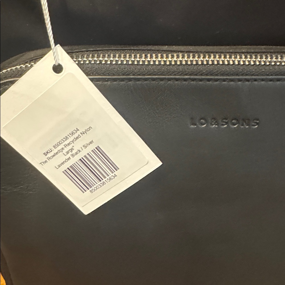 Lo & Sons Rowledge Black Work / Travel Backpack with Front Zipper Pocket - Picture 9 of 9